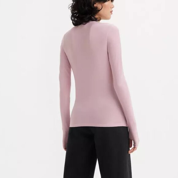 🔥 Levi’s Women’s Mammoth Second Skin Top – Dusty Pink, Fitted, Size XL - Picture 2 of 11